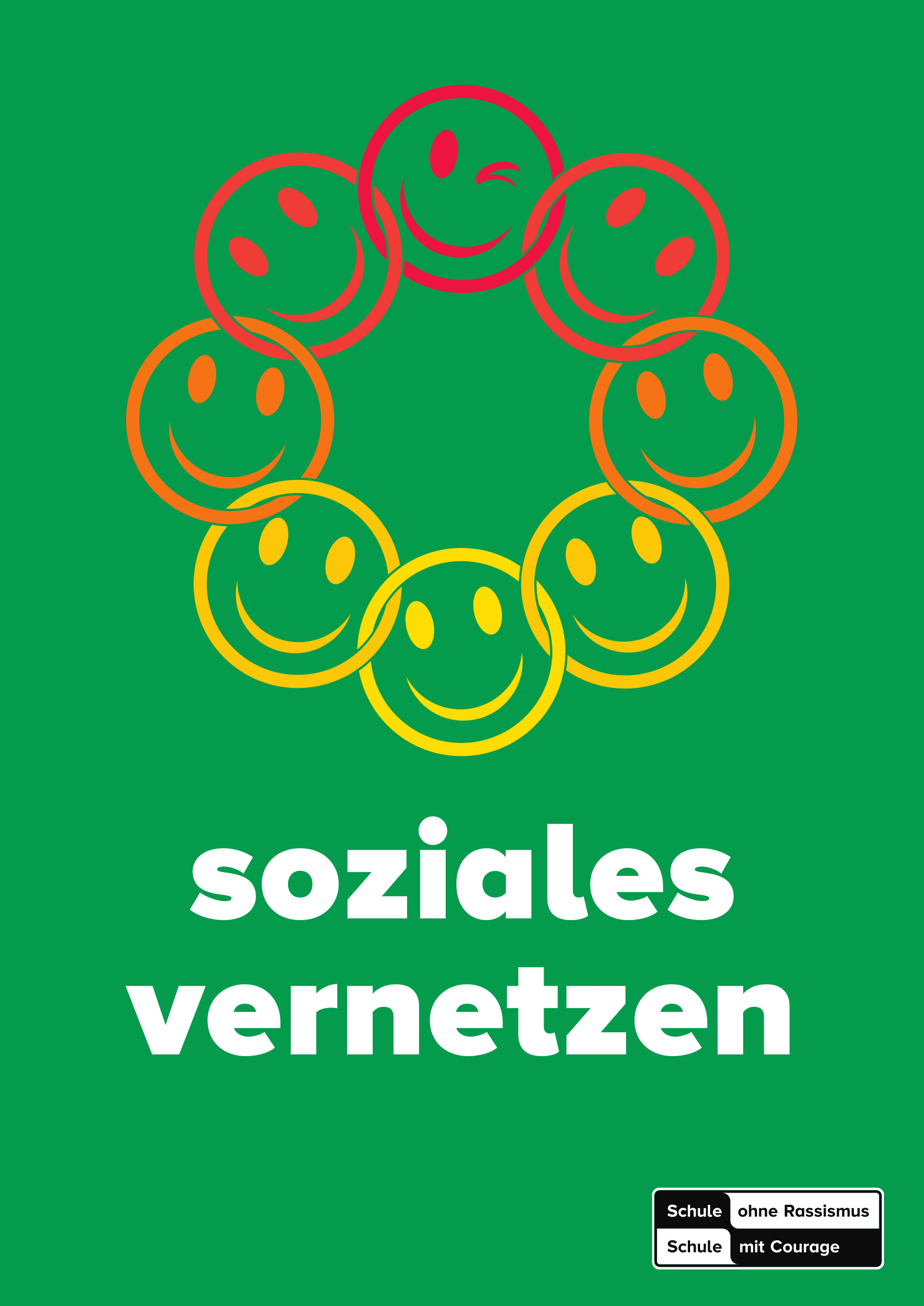 Plakat: soziales vernetzen