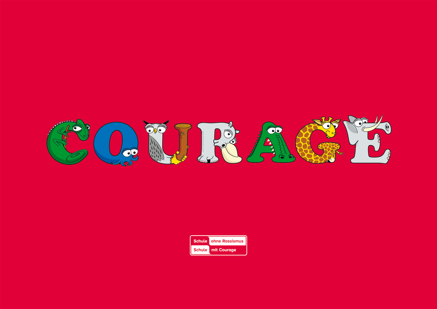 Plakat: Courage (gerollt)