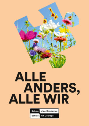 Postkarte: Alle anders alle wir
