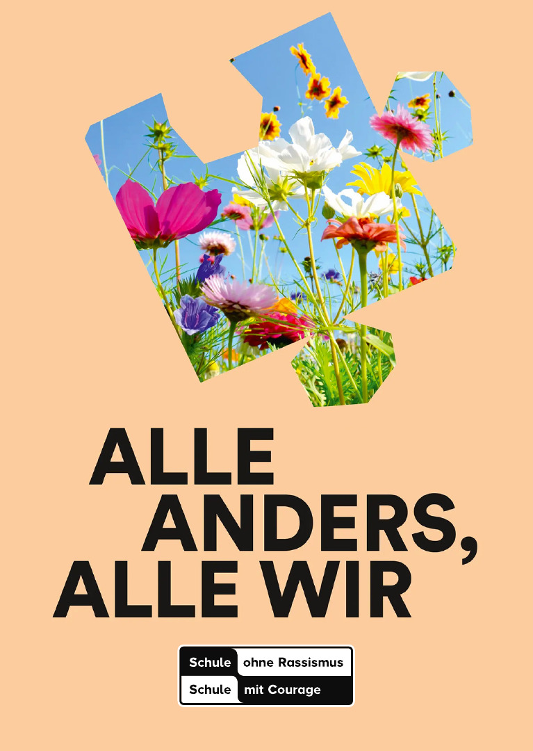 Postkarte: Alle anders alle wir