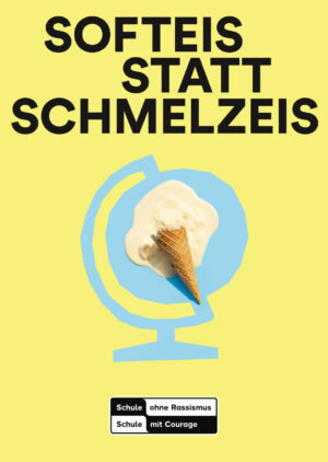 Postkarte: Softeis statt Schmelzeis