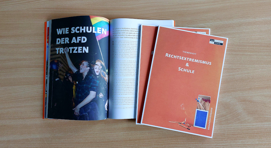 Foto vom Themenheft Rechtsextremismus