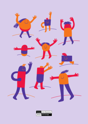 Plakat: Wuselfiguren